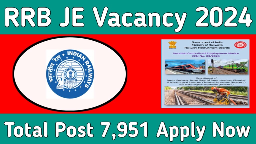 RRB JE Vacancy 2024